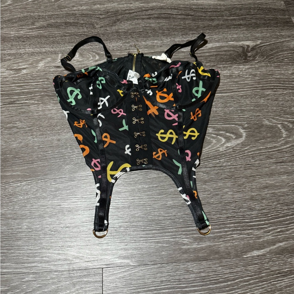 Money sign crop shirt
